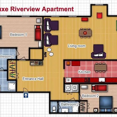 Apartman Riverview Prága